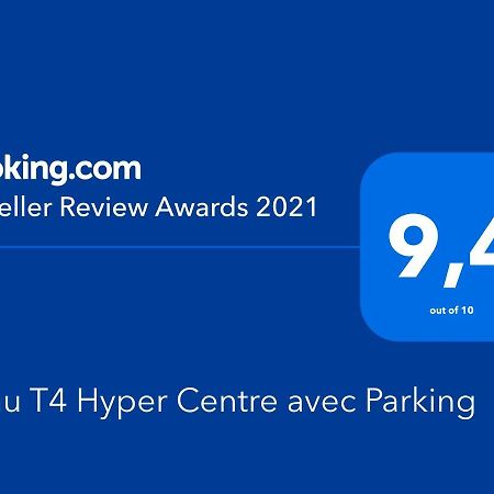 Beau T4 Hyper Centre Avec Parking Perpignan Exterior foto