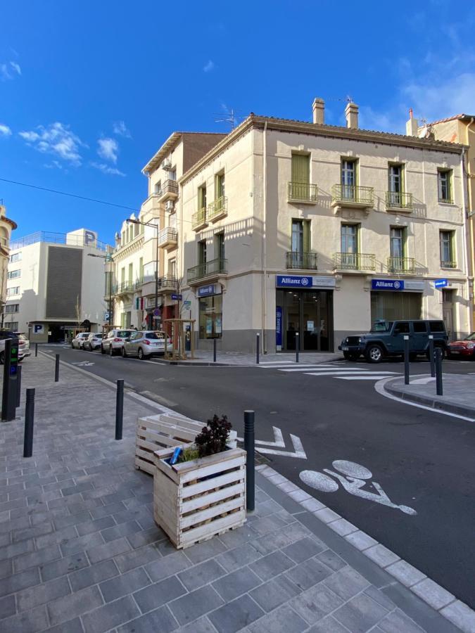 Beau T4 Hyper Centre Avec Parking Perpignan Exterior foto