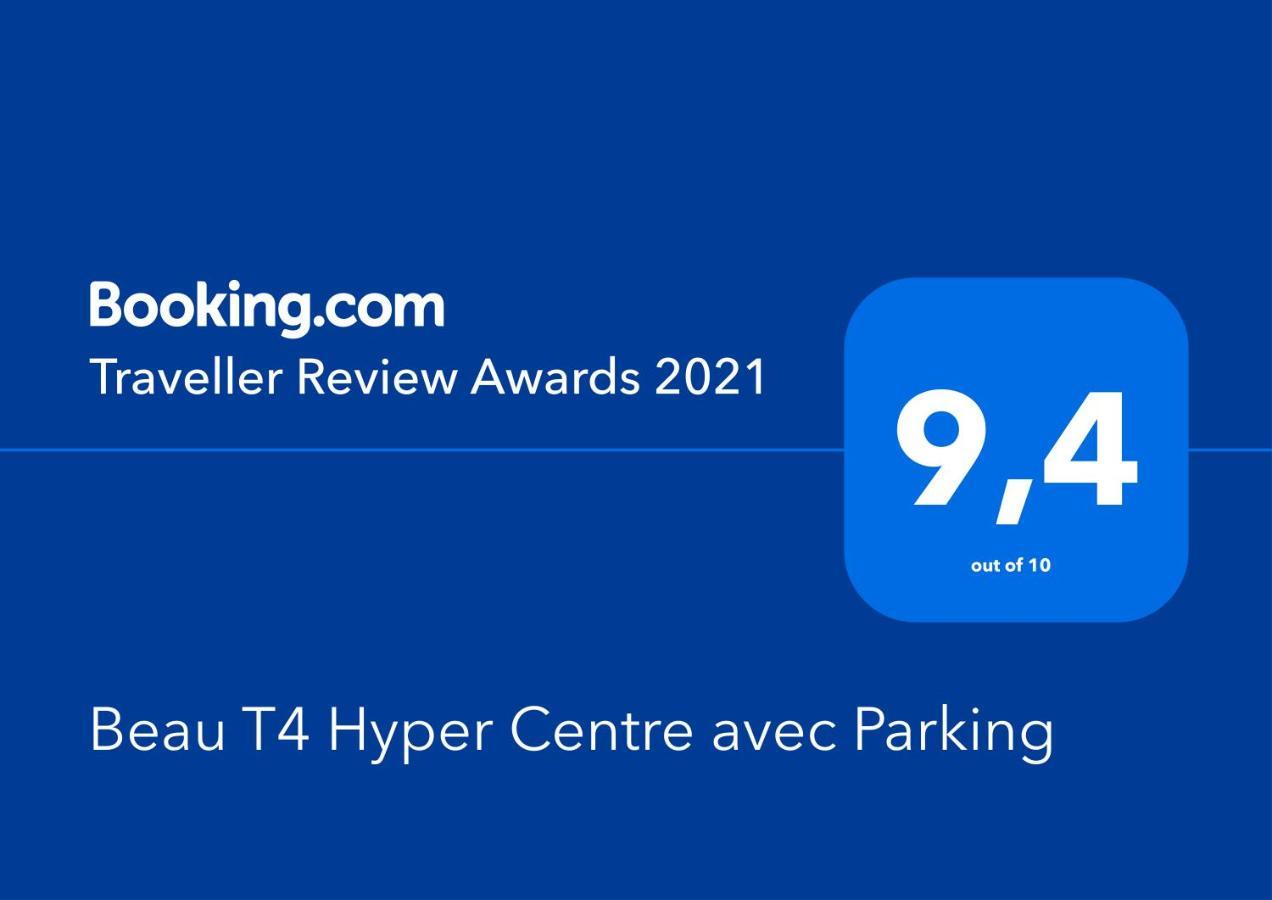 Beau T4 Hyper Centre Avec Parking Perpignan Exterior foto